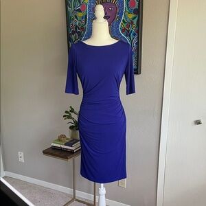 Vince Camuto cobalt blue dress